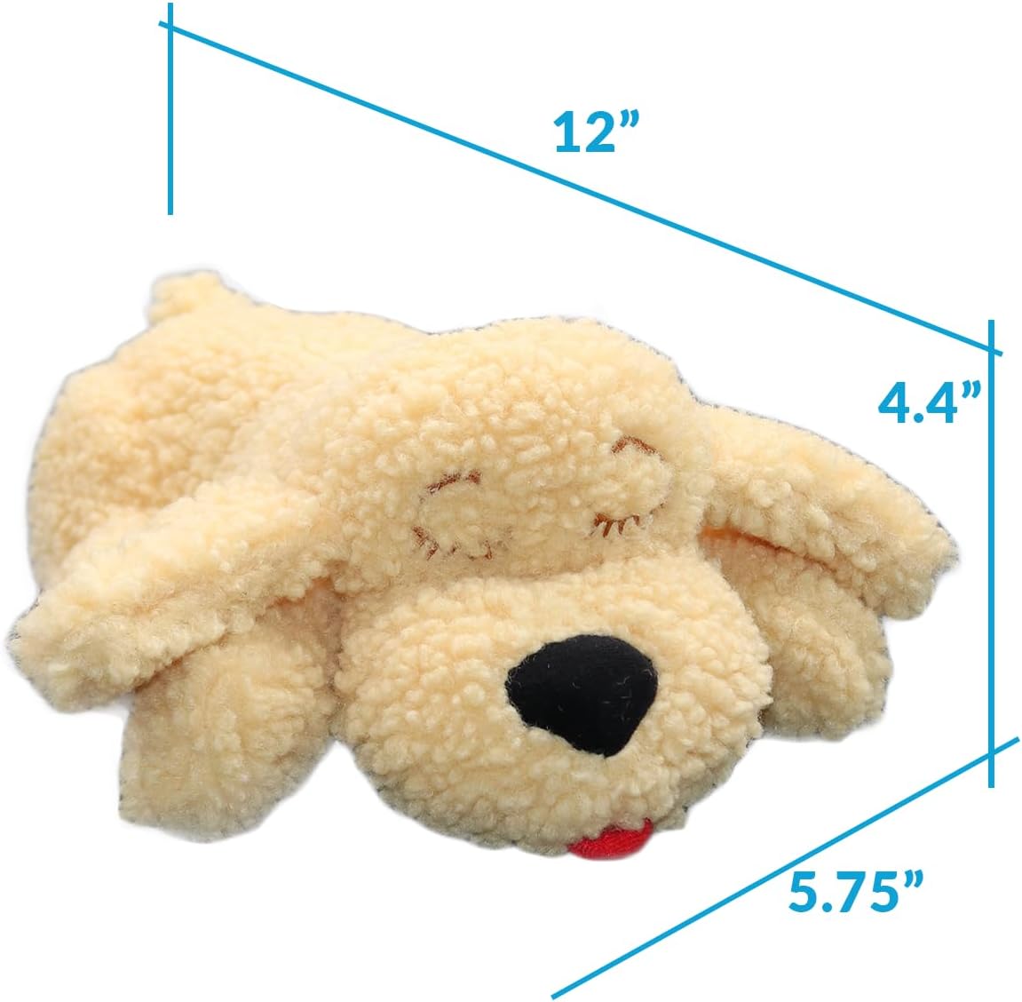 SmartPetLove Special Edition Snuggle Puppy Toys - Heartbeat Puppy for Dogs - Pet Anxiety Relief and Calming Aid - Comfort Dog Toys for Behavioral Training in Doodle