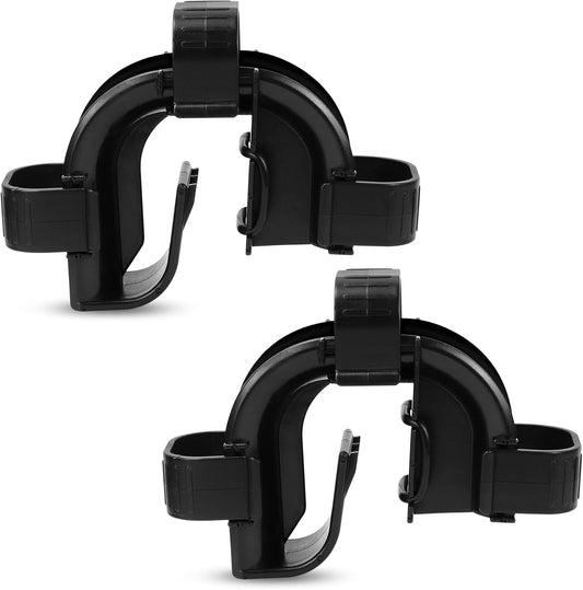 Magluv 2 Pack Rim Connector A20230 Fit for Fluval FX4/FX5/FX6 High Performance Canister Filter, for Fluval FX Series Rim Connector with O-Rings and Clips, FX5 Replacement Parts