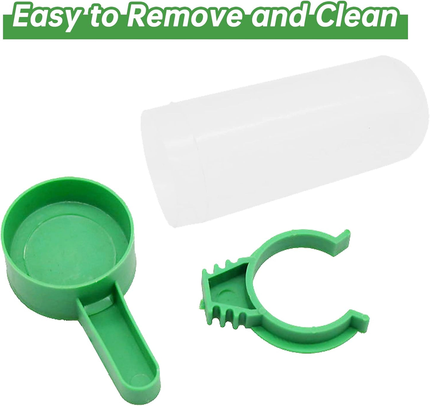 Bird Water Dispenser for Cage, 4pcs Water Bowl 140ml Automatic No Mess Gravity Feeder Watering Supplies for Pet Parrot, Parakeets, Cockatiel, Budgie Lovebirds and Other Birds