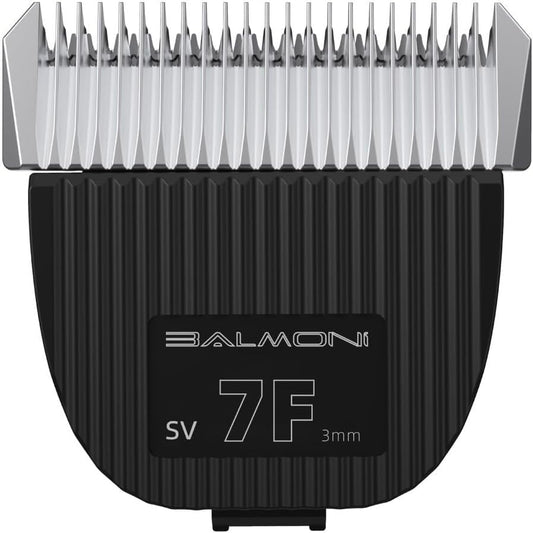 Detachable 7F Clipper Blade Macaroon Series – 3mm (1/8") Cutting Length, Built-in Guide Comb Effect, Stainless Steel Edge, Not Compatible with 5-in-1 Clippers