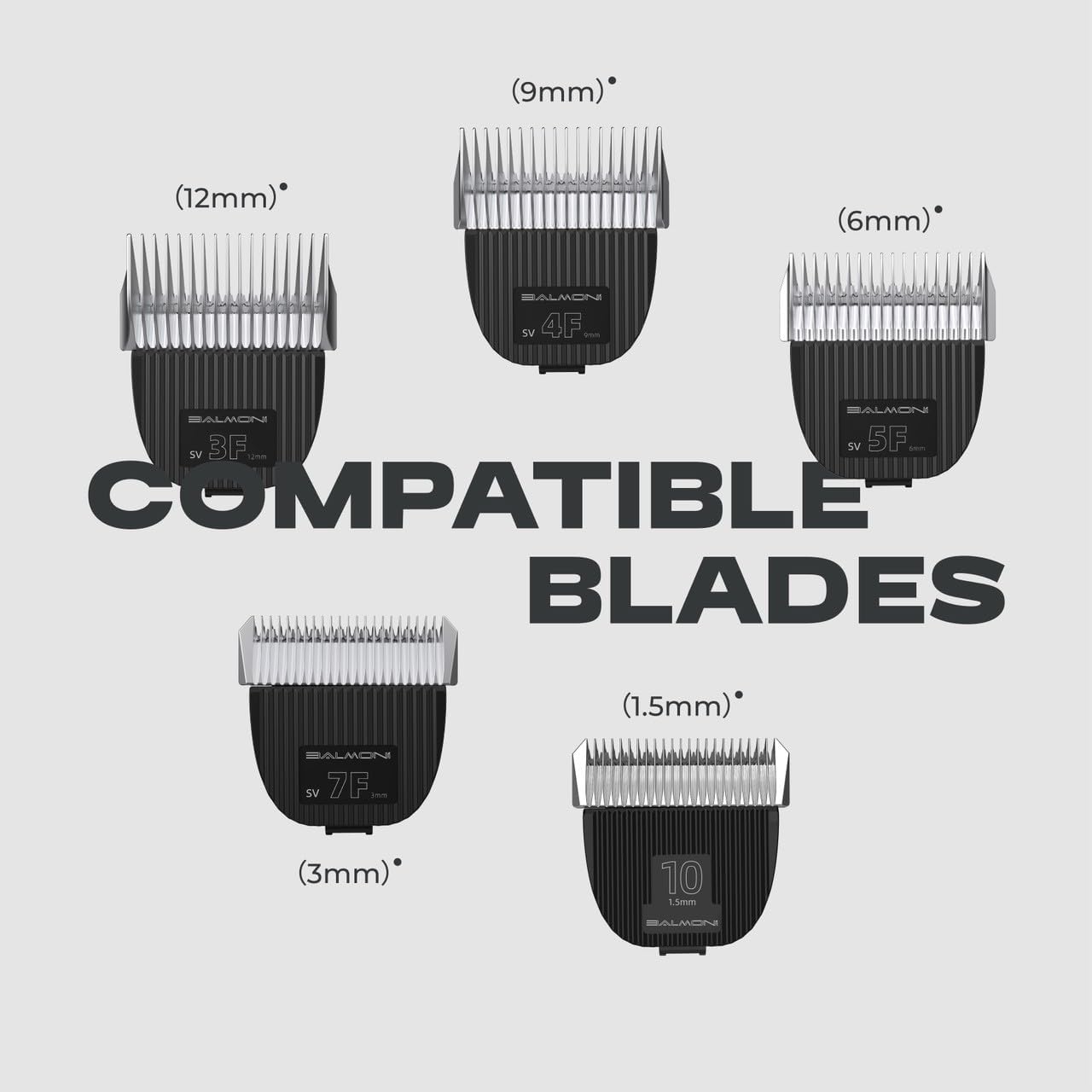 Detachable #10 Clipper Blade Macaroon Series – 1.5mm (1/16") Cutting Length, Precision Stainless Steel Edge, Smooth & Even Trims, Not Compatible with 5-in-1 Clippers