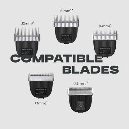 Detachable #10 Clipper Blade Macaroon Series – 1.5mm (1/16") Cutting Length, Precision Stainless Steel Edge, Smooth & Even Trims, Not Compatible with 5-in-1 Clippers