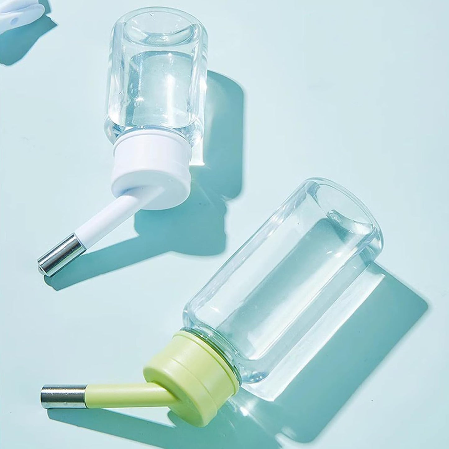 Automatic Hamsters Water Bottle Hanging Water Dispenser Bead Head Watering Bottle Drinking Supply for Small Animals Pet Supplies