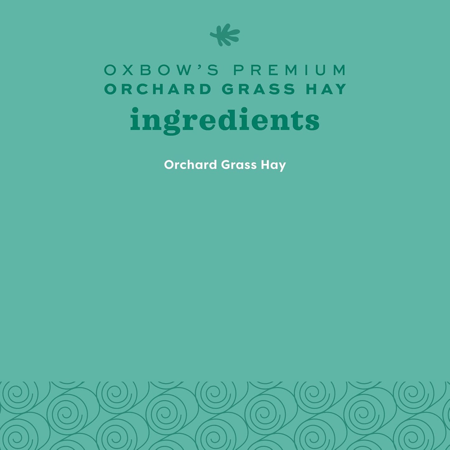 Oxbow Orchard Grass Hay for Small Pets – All-Natural Long Strand Fiber Hay for Rabbits, Guinea Pigs, Chinchillas, and Hamsters – Supports Digestive Health and Enrichment – 40 oz Bag
