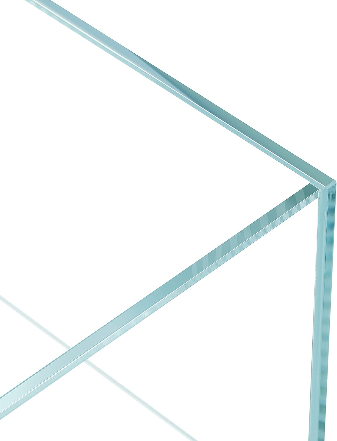 LANDEN 90S 39 Gallon Shallow Tank Rimless Low Iron Tank 35.4" L × 19.7" W × 14.2" H (90cm x 50cm x 36cm); 10mm Thickness Aquascape Fish Tank, Black Leveling Mat Included