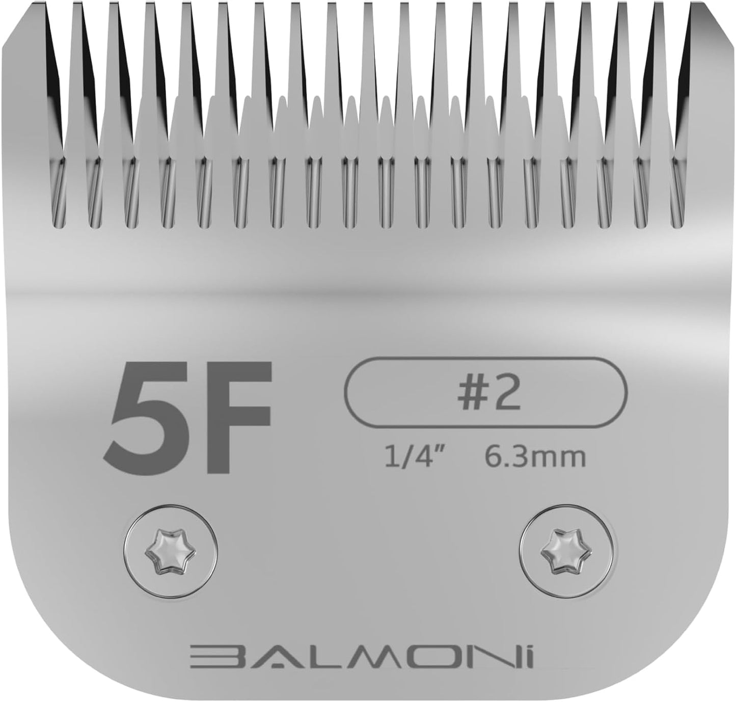 Professional A5#5F Clipper Blade – 6.3mm (1/4”) – Powder Metallurgy + Titanium-Ceramic, Low-Heat High-Precision – Fits Wahl, Andis, Oster, Heiniger A5 Clippers
