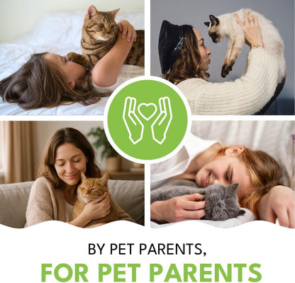 2-in-1 Cat Shampoo and Conditioner – Persian Cat Shampoo – Kitten Shampoo for Cats – Cat Shampoo for Dandruff – Pet Shampoo for Cats with Aloe Vera, Coconut & Walnut – 10.14floz