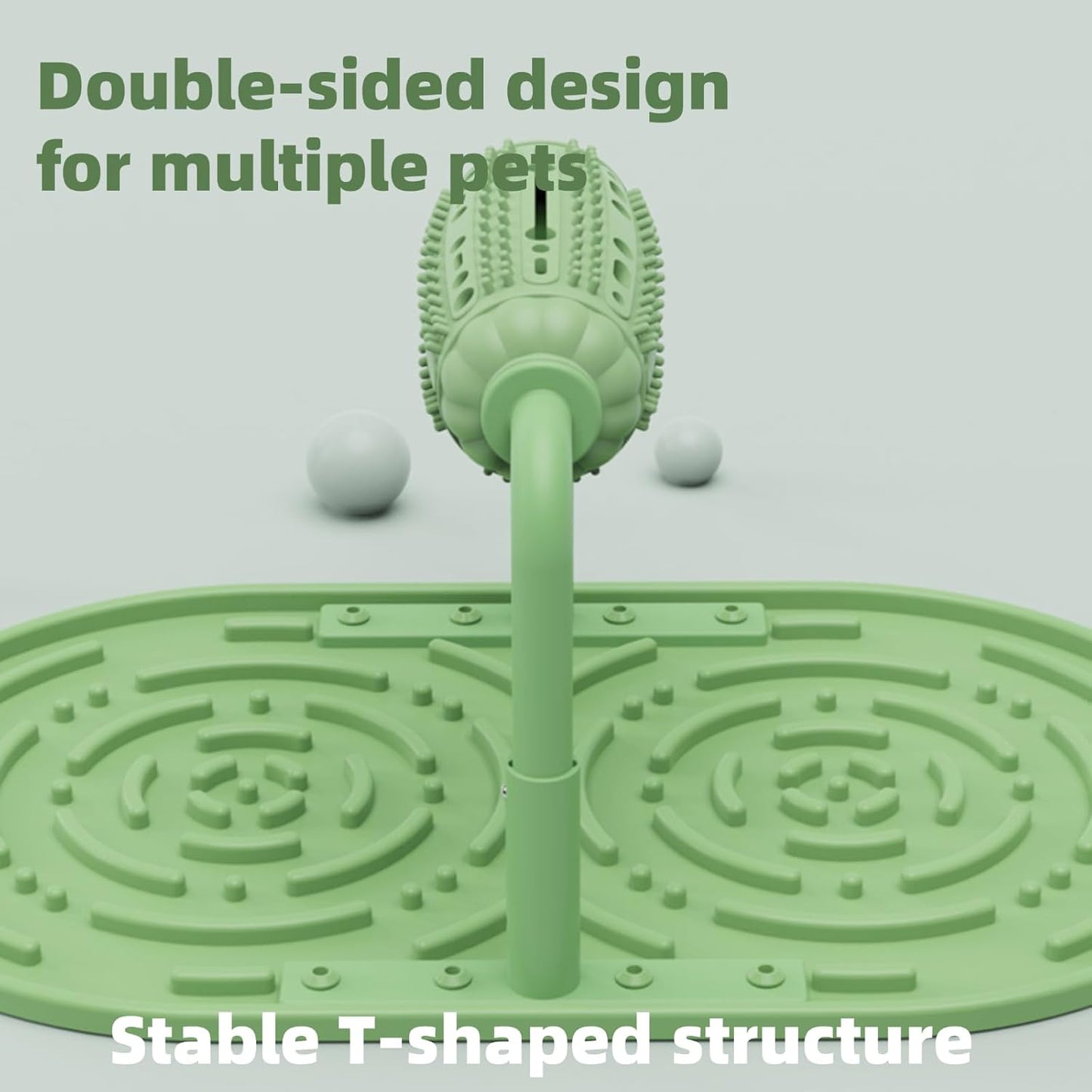 Dog Puzzle Feeder, Silicone Slow Food Mat, Interactive Dog & Cat Food Puzzle Toy, Adjustable Height, Large Capacity, Relieves Anxiety and Boredom, Enhances IQ Training for Large Dogs Pets