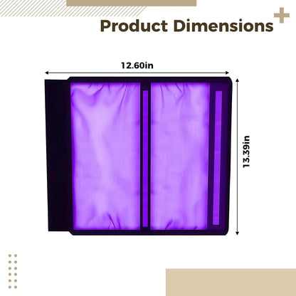 Horse Fly Leg Boots, Set of 4, Breathable Nylon Protection, Comfortable and Wraps, Secure Elastic Straps