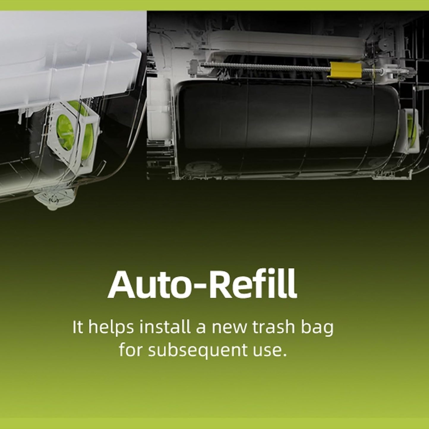 Furbulous Auto-Packing Litter Box Trash Box(for Furbulous True Odor-Free Self Cleaning & Packing Litter Box)