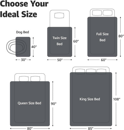 LOOBANI Waterproof Dog Blanket for Couch: Reversible Flannel Bed Blanket for Medium Large Dogs Liquid Proof, Soft Throw Blanket Couch Cover Protector for Sofa, Crate, Travel, Picnic, 50" x 60", Beige