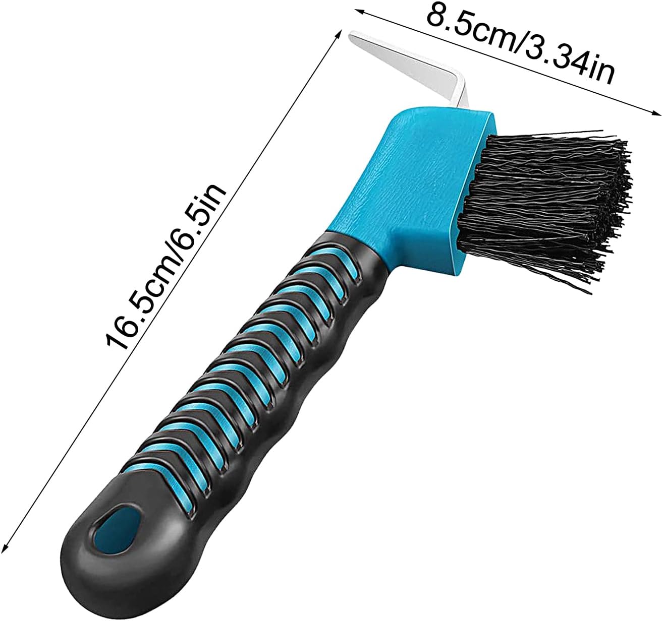 Horses Hoof Picks – Easy-Hold Grooming Pick, Strong Construction, Soft-Touch Brush, Debris Removal, Balanced Design | Practical Maintenance Aid for Stable Management Schedules, Horse Lover Barn Use