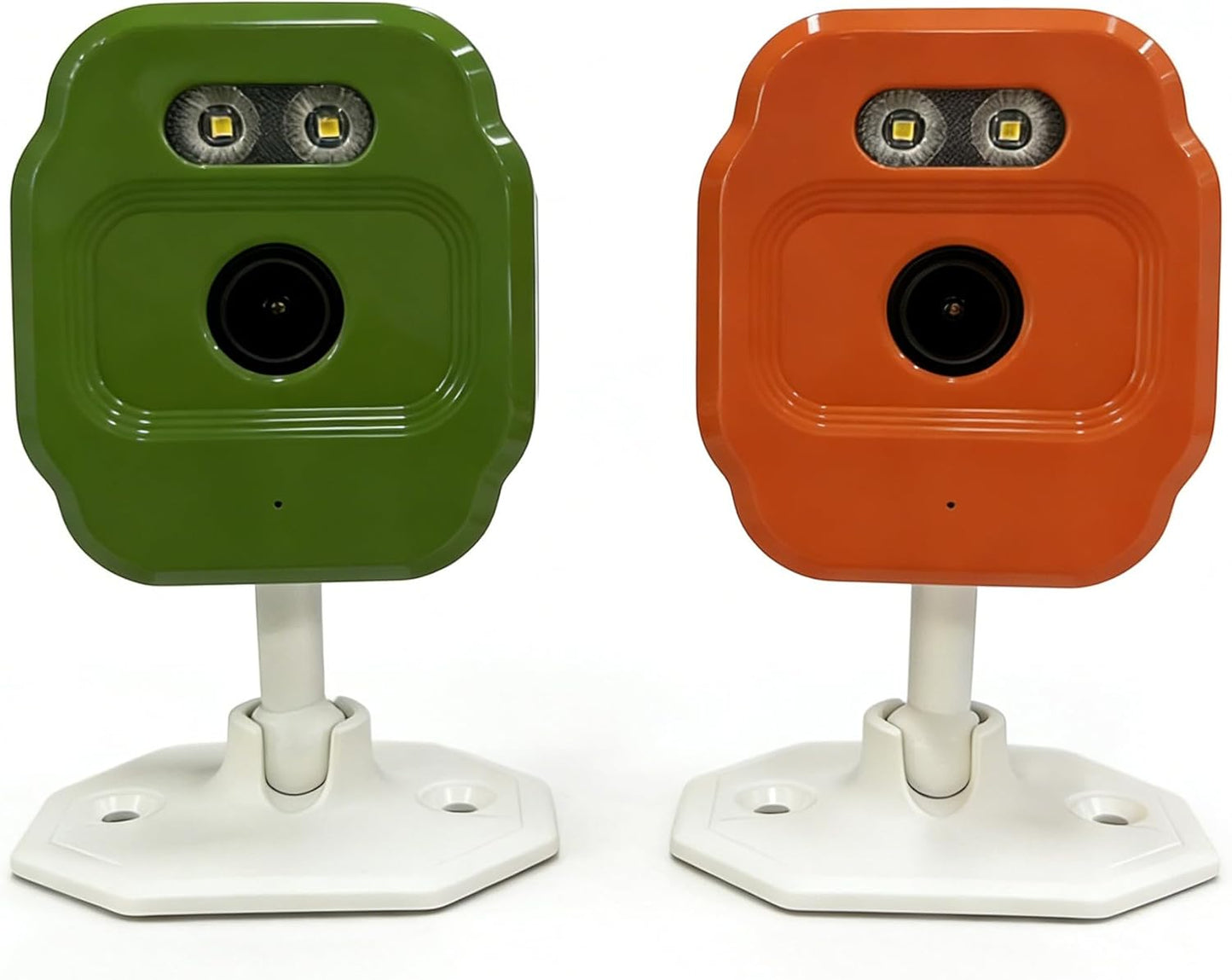 2Pcs 1080P Smart WiFi Cameras,2.4GHz Cameras for Home Security with Night Vision, Security Cameras with Motion Detection and Two-Way Audio, Suitable for Babies, Pets, Dogs, and Cats,Comes With an App