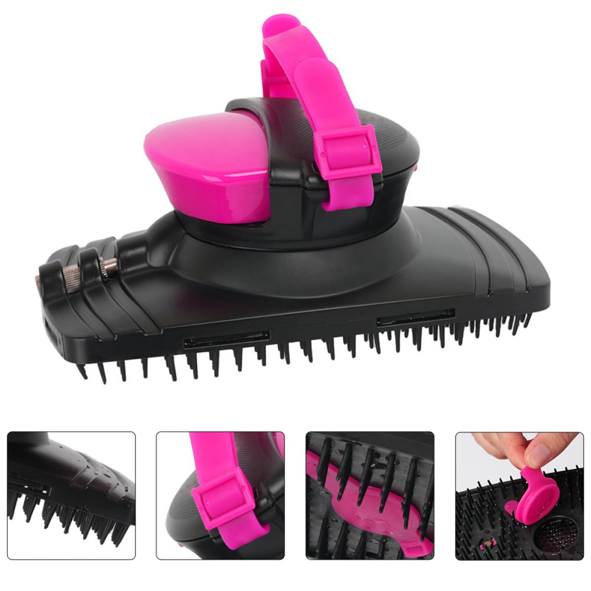 Horse Grooming Brush and Horse Hair Cleaning Brush Plastic Material Practical Bathing Tool for Maintenance and Sensitive Skin Grooming Supplies