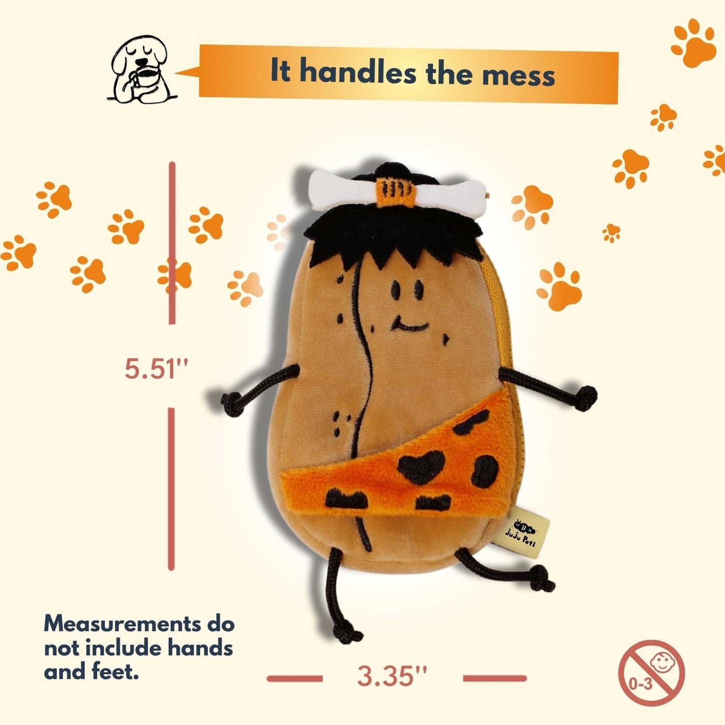 Dog Poop Bag Holder for Leash with Waste Bags and Keychain Clip & A Christmas Greeting Card