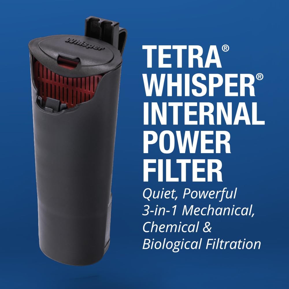 Tetra 3 Gallon Fish Tank, Aquarium Starter Kit with Pedestal Base, LED Light and Filter, For small tropical fish, guppies, goldfish, or betta