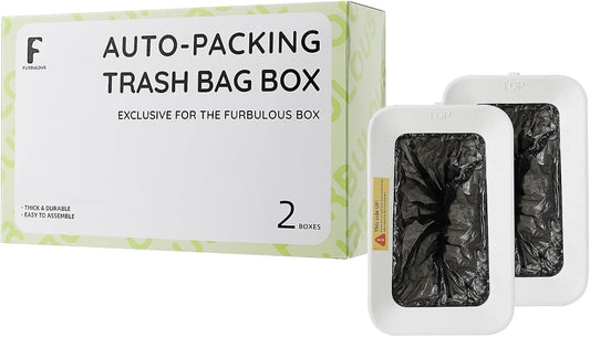 Furbulous Auto-Packing Litter Box Trash Box(for Furbulous True Odor-Free Self Cleaning & Packing Litter Box)