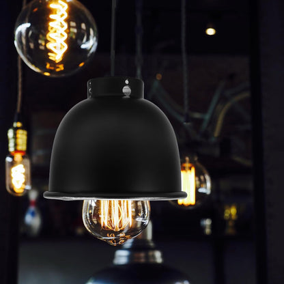 Reptile Dome Lamp Shade Heating Lampshade Metal Reflective Cover 5.5 Inch for Glass Terrarium Heat Bulbs Suitable for Turtle Lizard Pet Habitats