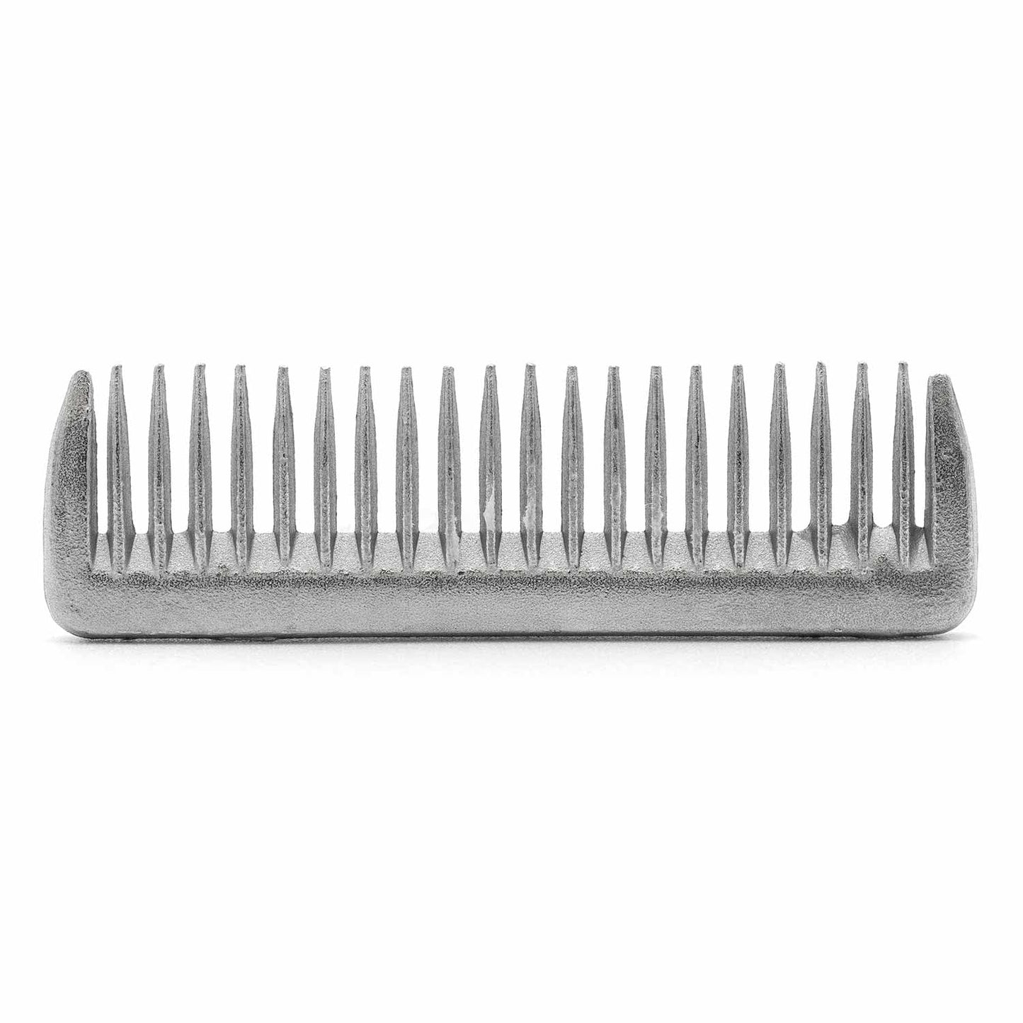 Jeffers Equine Aluminum Pulling Comb – Lightweight Mane & Tail Grooming Comb for Horses – Detangling, Thinning, Equestrian Grooming Tool for Barn, Travel, Show, Tack Kit, Horse Care, Gifts
