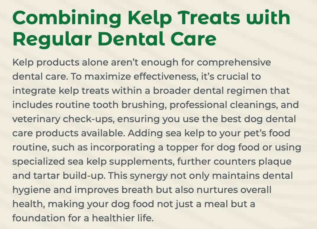 Indigenous Pet Organic Sea Kelp Flakes for Cats - 2.54 Ounce | Natural Dental Care & Fresh Breath Support | Reduces Plaque & Tartar | Boosts Immune, Digestive & Thyroid Health