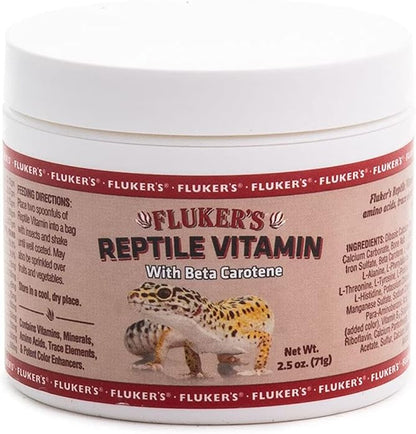 Fluker's Repta Vitamin, Reptile Supplement With Beta Carotene, 2.5 oz