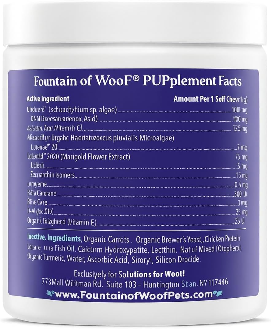 Furrever Young Soft Chews – Senior Dog Healthy Aging Supplement with Antioxidants for Mobility, Immune Health & Cognitive Support – Natural Senilife Alternative (90 Count)