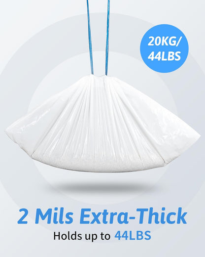 ANWA Cat Litter Box Liners: 36" x 18" Large Cat Litter Box Bags, 2 Mils Extra Thick, Durable & Tear-Resistant, 10 Count