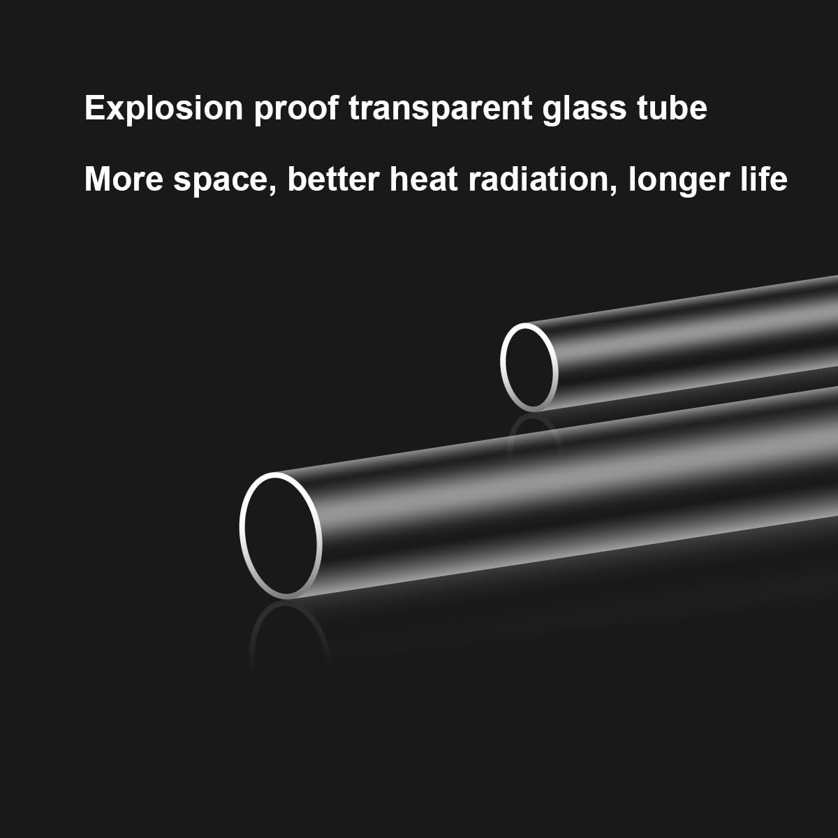 15 inches LED Aquarium Light, 2.5W Fish Tank Light Underwater Light Submersible Crystal Glass Lights, 21 LED Beads 12 Colors 19 Modes Brightness Adjustable Memory Function IP68 Waterproof