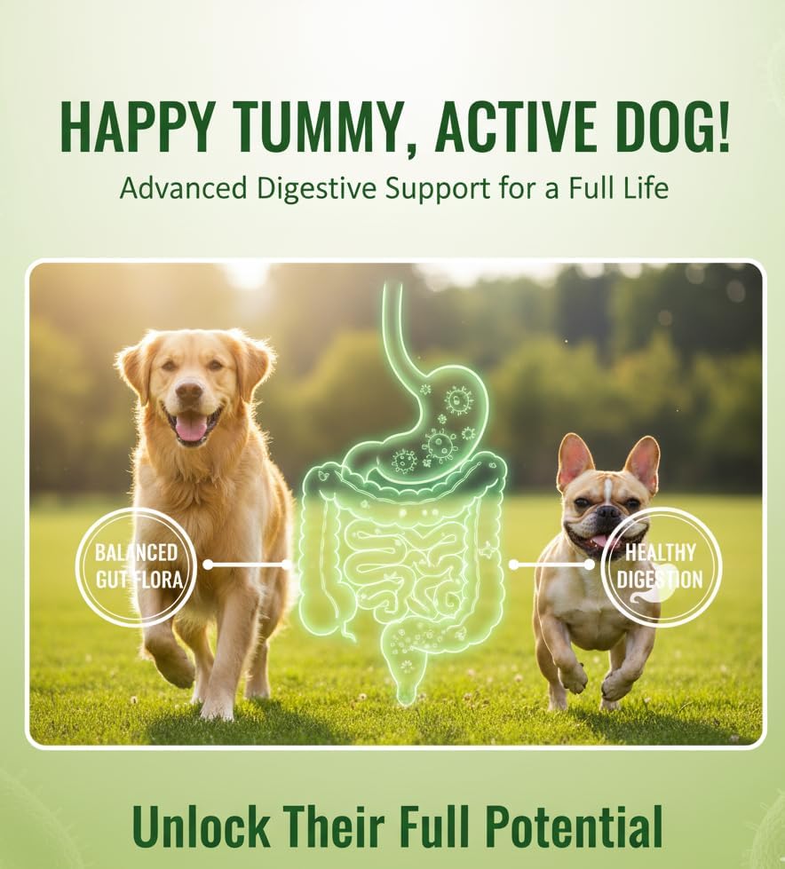 Healthy Dog Training Treats, Grain-Free, Low-Calorie Rewards for Training & Digestion. Probiotics for Gut Health & Rewarding, 100 Counts