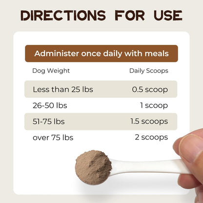 Dog Cancer Supplements, Dog Critical Guard, Defense Immune Support, Mushroom Supplement with Turkey Tail, Reishi, Lion’s Mane & Cordyceps, Immune Support Powder for Wellness & Vitality, Natural Herbal