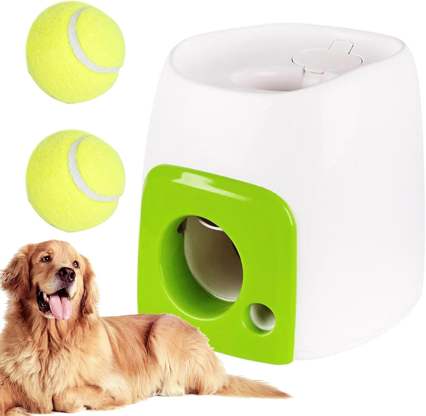 Dog Ball Launcher Launcher,Automatic Dog Ball Launch,Automatic Dog Tennis Ball Launch - Toy Training Reward Machine in