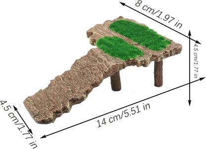 Turtle Ramp | Turtle Resting Terrace Basking Area - Non-Slip Dock Climbing Ladder, Resting Place Pet Supplies Landscape Decor for Reptile, Aquarium Accessories