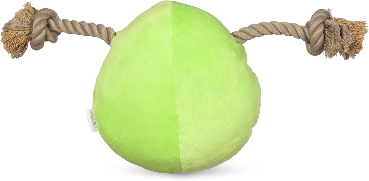 Disney for Pets Disney and Pixar's Monsters, Inc. Mike 9" Rope Head Toy for Dogs | Mike Dog Toy | Monsters Inc Movie Toys for All Dogs, Official Dog Toy Product of Disney and Pixar for Pets