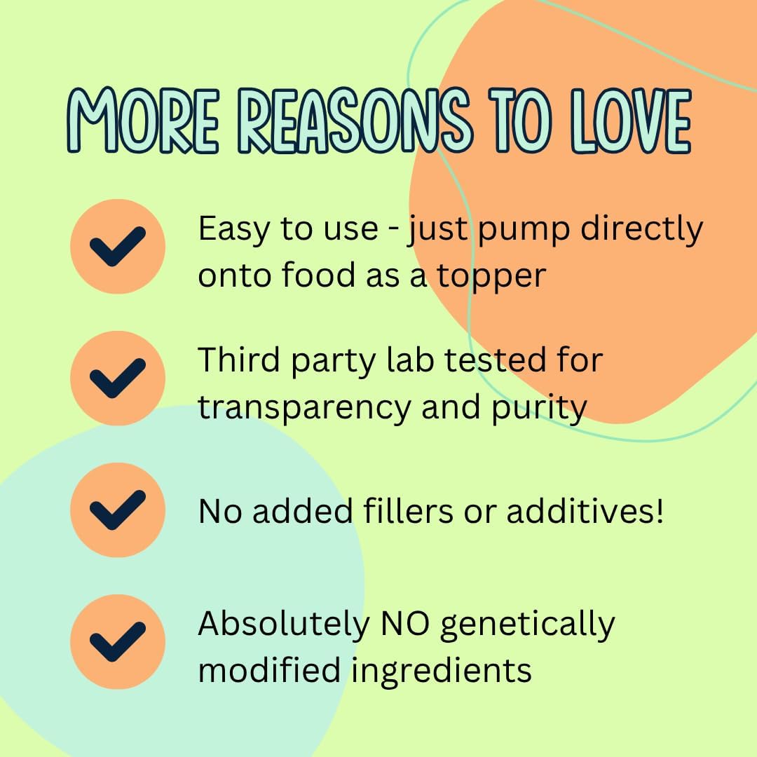 Wild Alaskan Salmon Oil, Natural Fish Oil Supplement, Made in USA, for Dogs and Cats, Omega-3 Rich