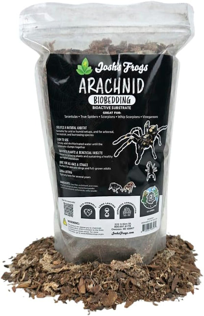 Josh's Frogs Arachnid BioBedding Bioactive Substrate (2 Quart)