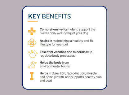 to The Rescue Dog Multivitamin Supplement - Ideal Supplement to Promote Overall Wellness for Dogs of All Breads and Ages - Assist in Maintaining a Healthy and Fit Lifestyle for Your Dog - 60 Chews