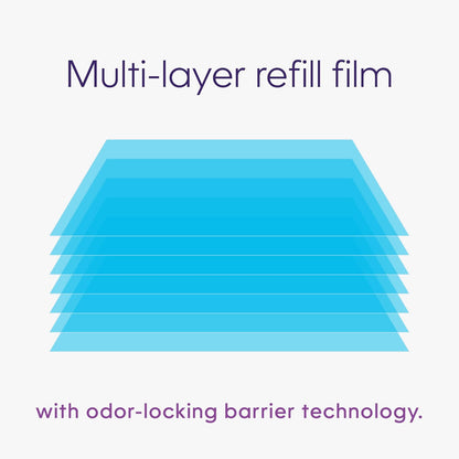 Litter Genie Refill Bags | Stand Alone Genuine Film 6 pk | Compatible with Litter Genie Standard and Jumbo Refills | Ultimate Odor Control Cat Litter Bags | Up to 12 Months of Supply for one cat