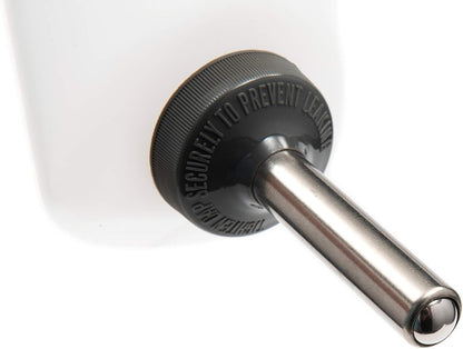 Lixit Wide Mouth Water Bottles for Large and Small Dogs (32oz Large Dog, White)