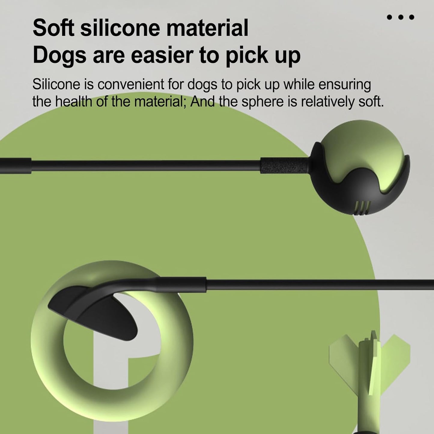 Dog Ball Thrower – Retractable Interactive, Durablee Non-Slip Handle, Lightweight Portable Design, Engaging Play Tool | Fun Fetch Accessory, Easy Distance Control, Outdoor Training Uses