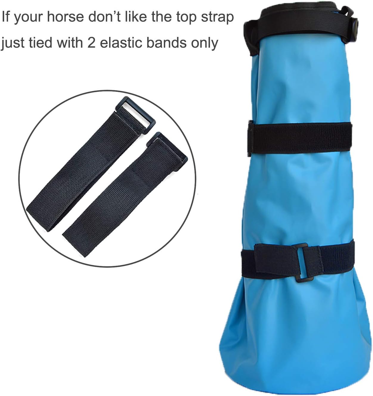 yeezo A Pair Hoof Soaker Boot Equine Soaking Boot Horse Soak Bag Draft Soaker Sack Horse Foot Wrapped Hooves Care Bags Easy Use Icing Treatment Bucket