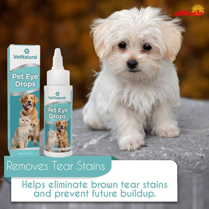 SINCE 1871 GÜLLÜOGLU Vetnatural Pet Eye Drops & Lick-Safe Dog Paw & Nose Balm Set