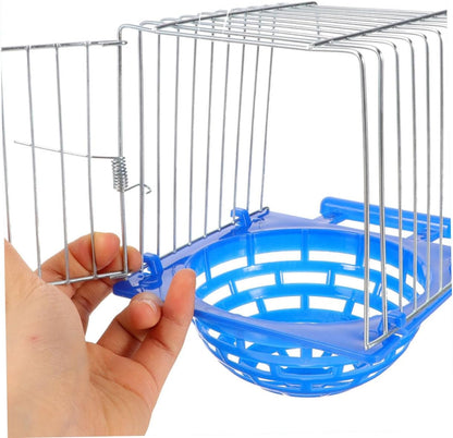 VICASKY 2pcs Lightweight Bird Hatching Nest Box for Cages Safe Parrot Breeding Container Convenient Nesting for Pigeons Canaries and Small Birds