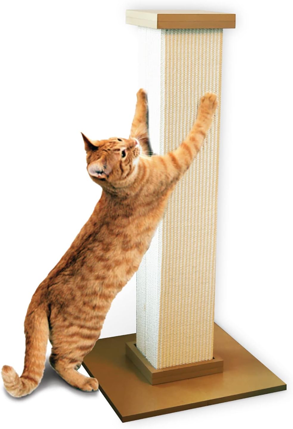 SmartCat Pioneer Pet Ultimate Scratching Post (Beige)