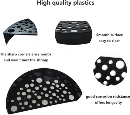 2 Pcs Aquarium Accessories Shrimp Cave,Fish Hiding Tools Supplies,Shrimp Tank Accessories for Shrimps Protection Aquarium Decoration