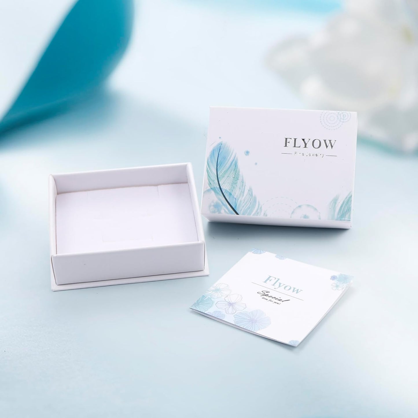 FLYOW 925 Sterling Silver Cute Paw Print Forever Love Heart Pendant Necklace/Bracelet/Stud Earrings Gift for Women, Box Chain 18"