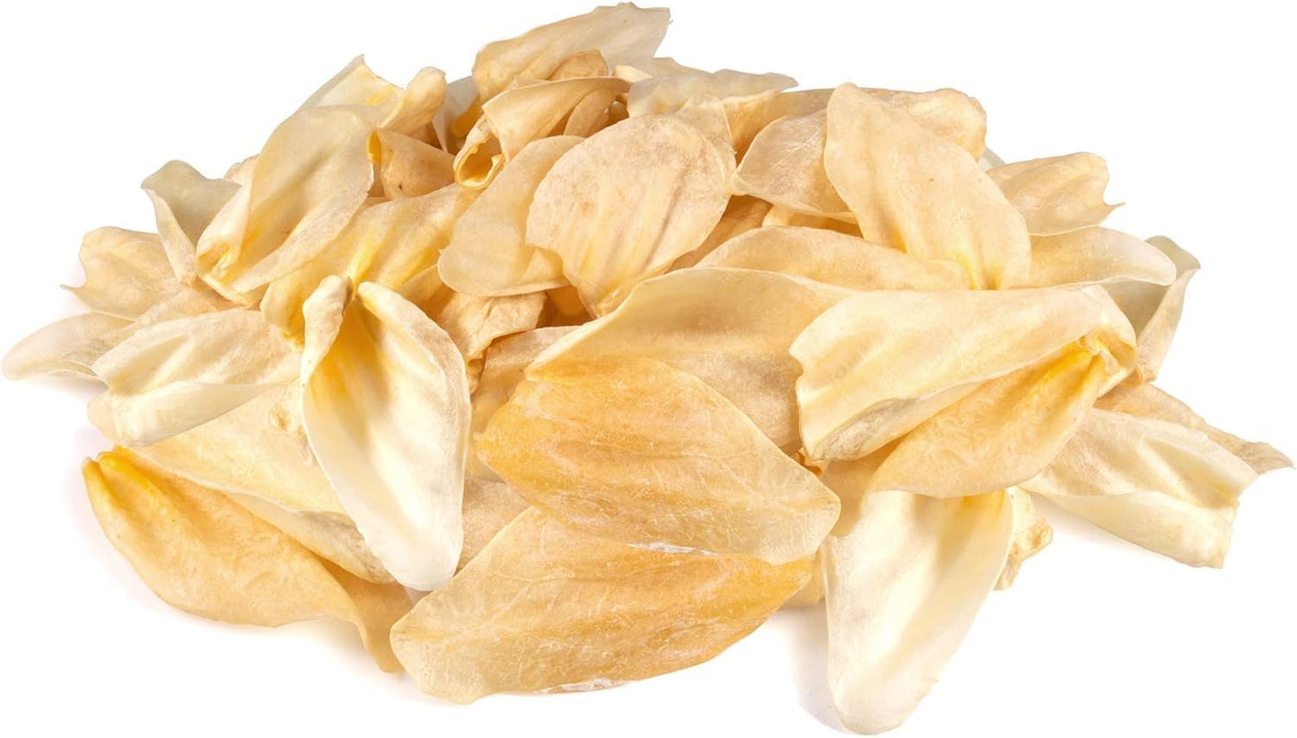 Jack&Pup Natural Cow Ears for Dogs - Cow Ear Dog Treats, Thick Cut, Single Ingredient, High Protein, Pig Ear Alternative Dog Treats - Cow Ears for Small and Large Dogs (80 Pack)