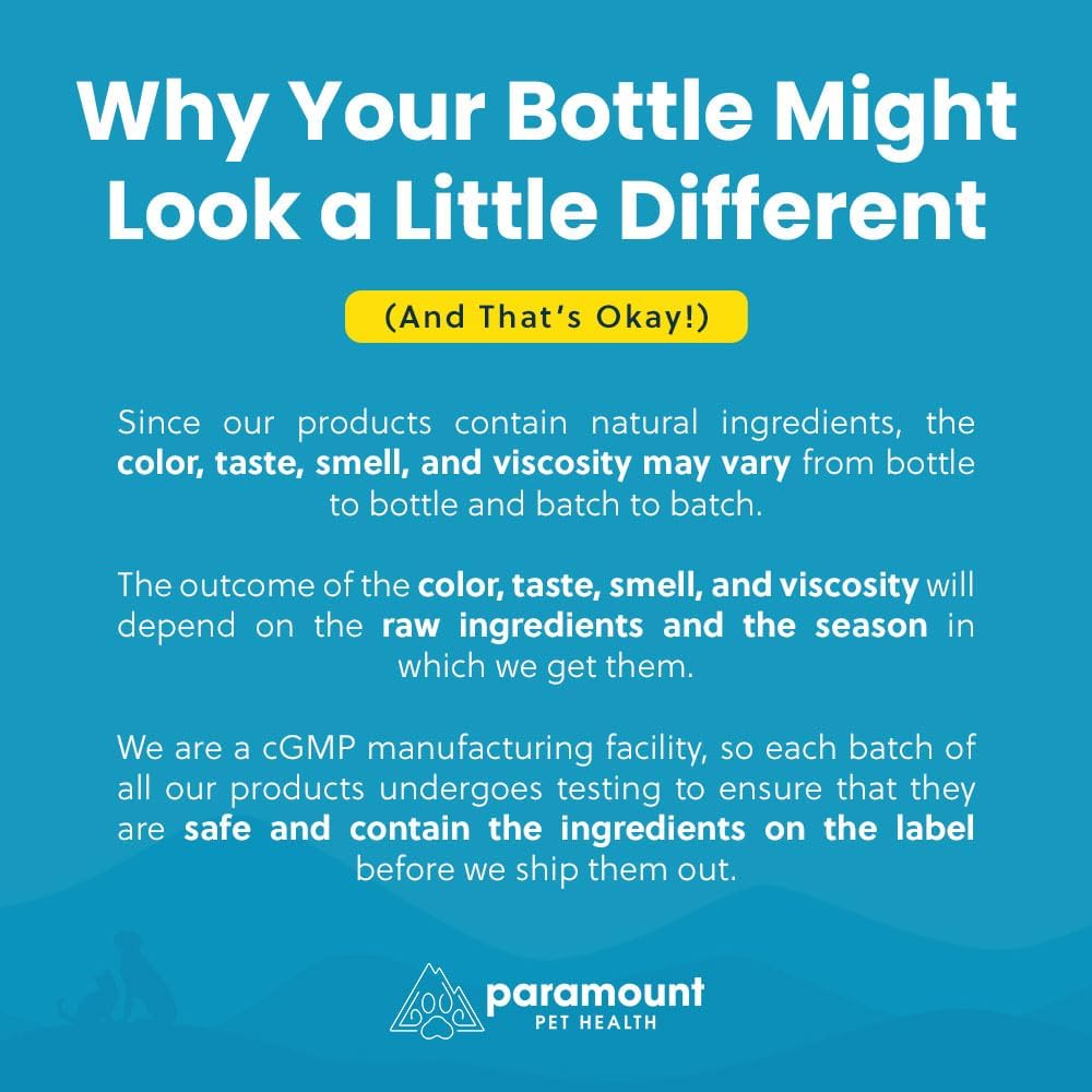 Liquid Glucosamine Chondroitin MSM for Cats, Hip & Joint Support Supplement, Helps Maintain Mobility and Flexibility, Senior Cat Glucosamine Drops for Daily Joint Care, 2oz