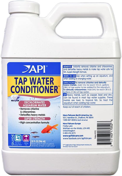 API Fishcare 52Q API TAP Aquarium Water Conditioner 32-Ounce Bottle