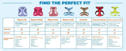 Voyager Step-in Pet Harness - All Weather Mesh, Adjustable Step in Harness for Cats and Dogs by Best Pet Supplies - Pink, L