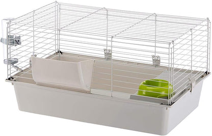 Ferplast Cavie Guinea Pig Cage & Rabbit Cage | Pet Cage Includes All Accessories to Get You Started & a 1-Year Warranty